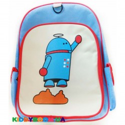 Детский рюкзак Андроид, голубой